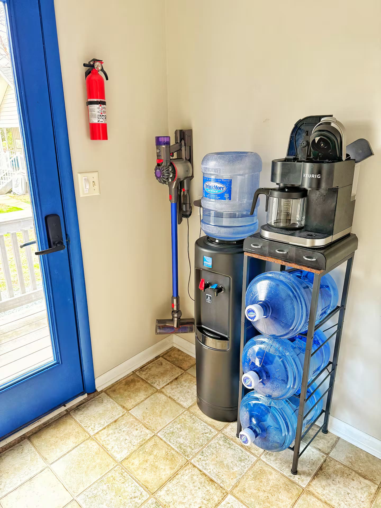 Coffee maker and water cooler