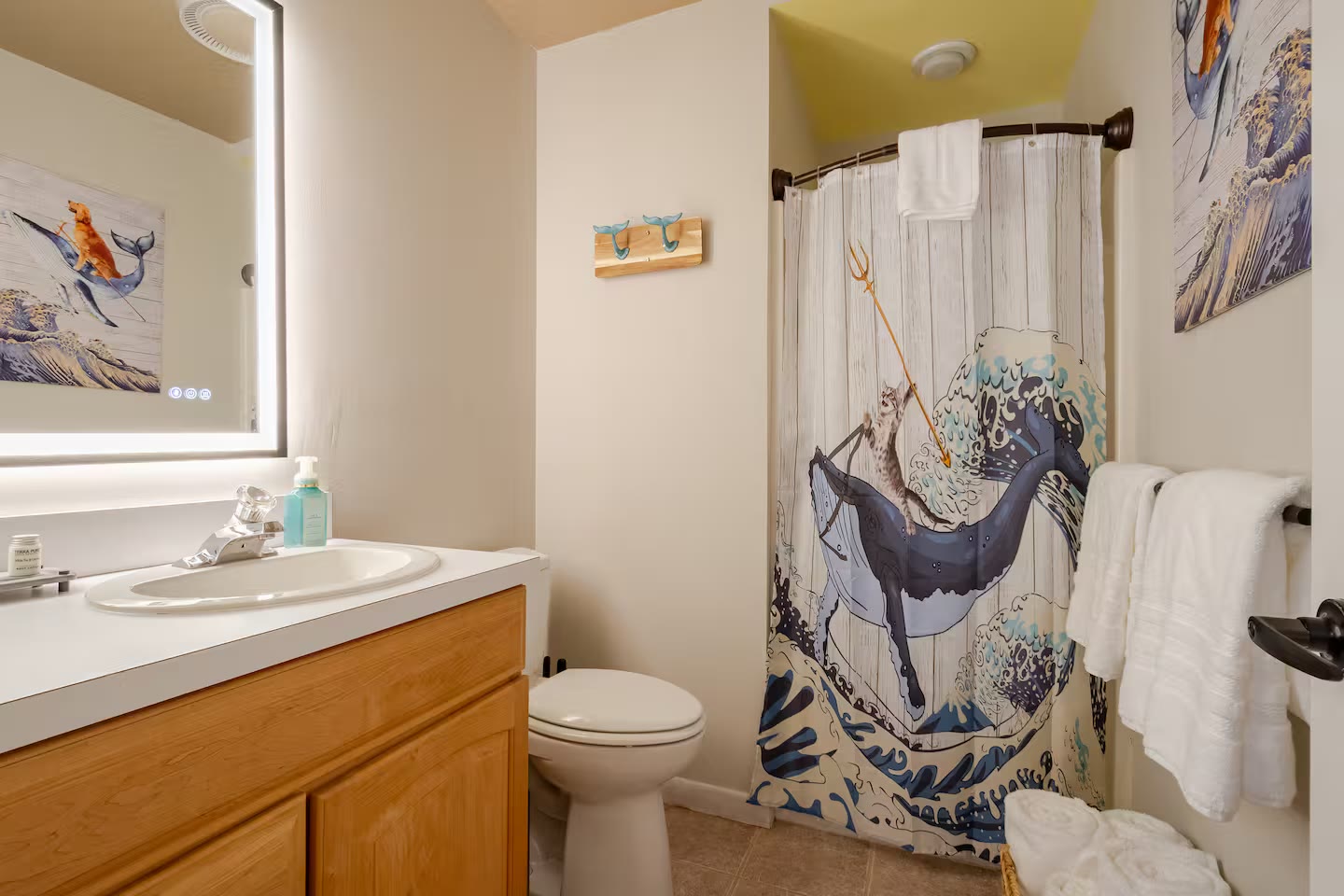 Second bathroom